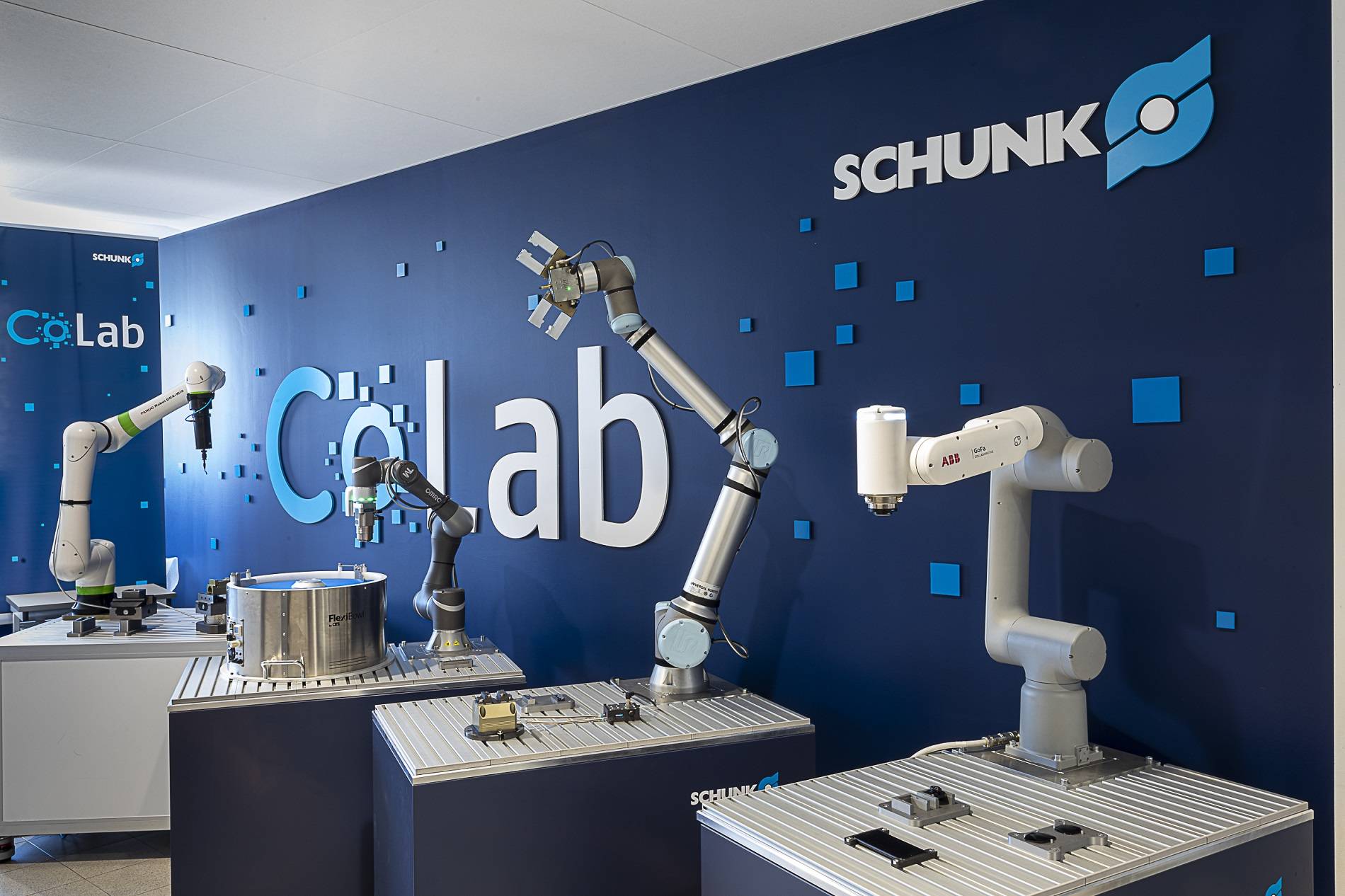 Il CoLab, il nuovo centro applicativo SCHUNK per la robotica e l’automazione, approda in Italia