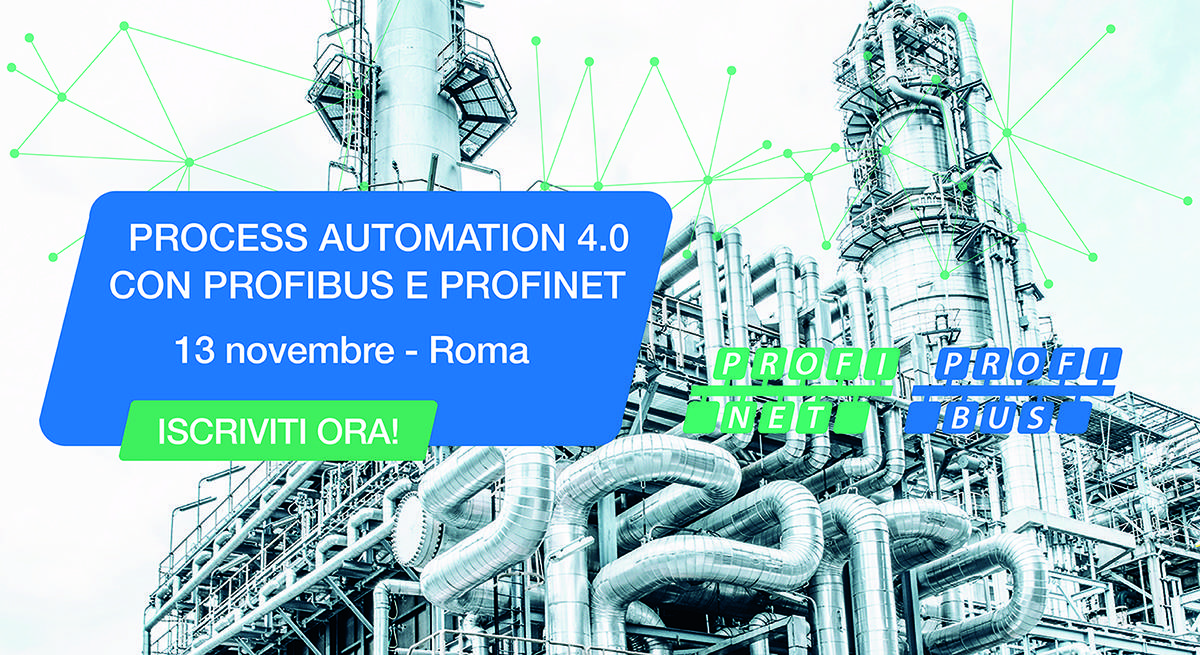 Process Automation 4.0 con Profibus e Profinet