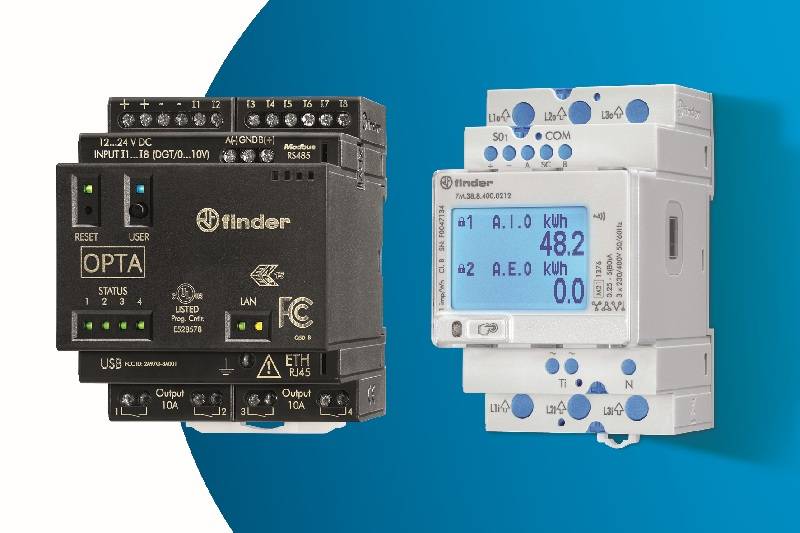 Finder a SPS Italia 2026 con soluzioni avanzate per l�automazione il monitoraggio energetico