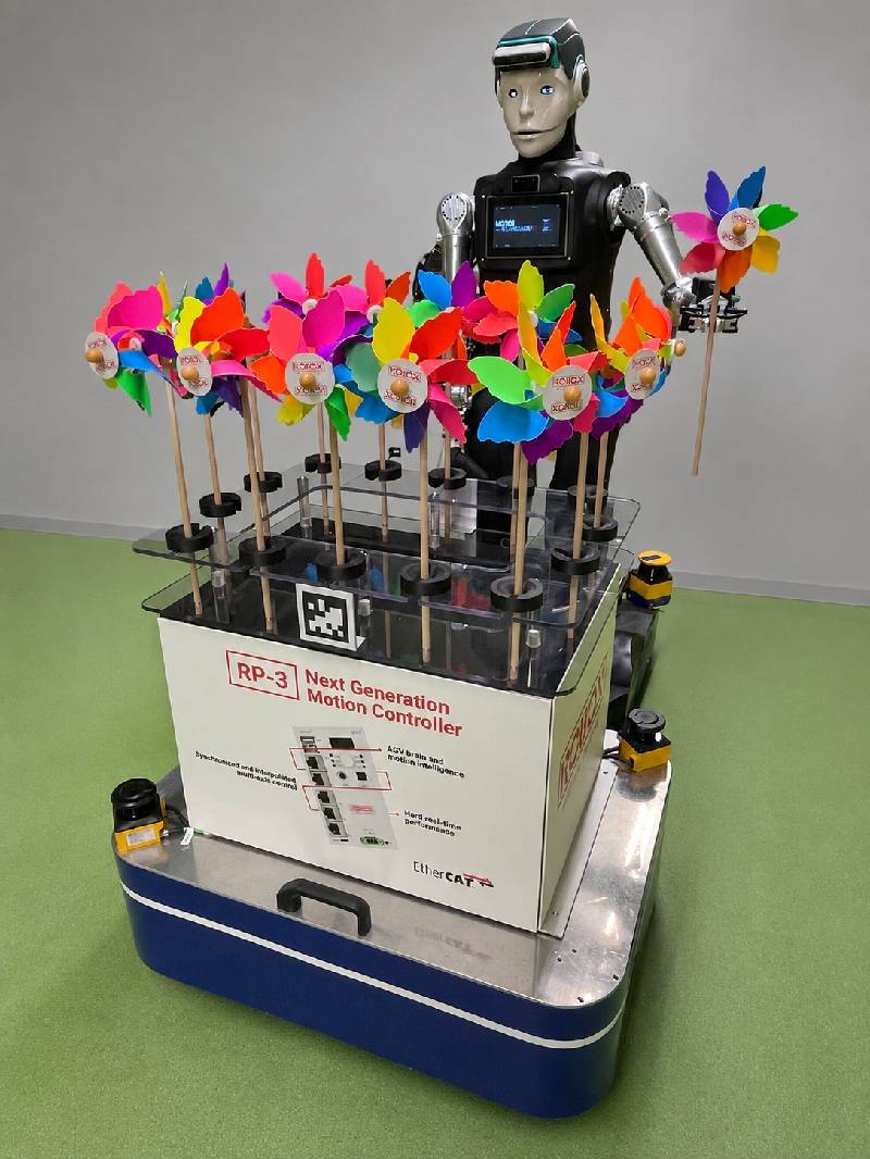 RP-3. Tecnologia di Robox in un robot umanoide